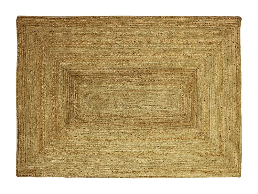 Tappeto rettangolare 100% Juta intrecciata 200 x 290 cm Naturale JAYA