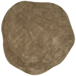 Tappeto viscosa verde 160 x 160 cm KASBO OrthoPro