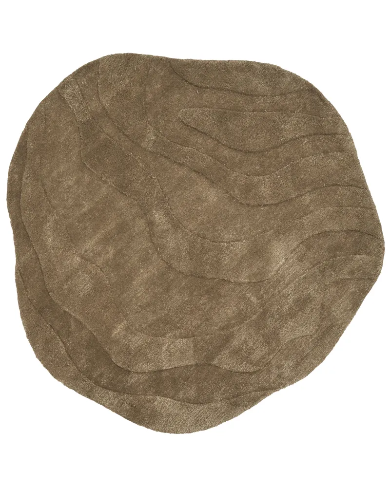 Tappeto viscosa verde 160 x 160 cm KASBO OrthoPro