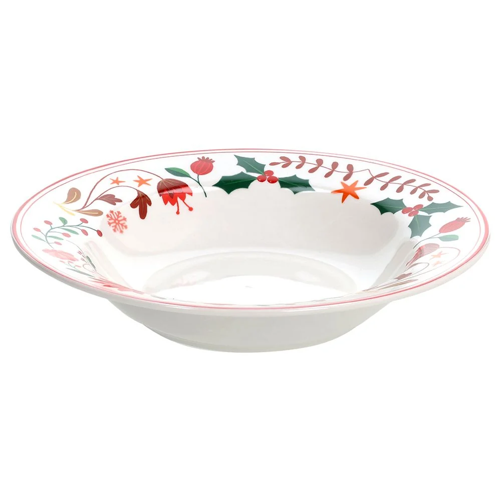 natalizio olimpia new winter folk serv. tavola 18 pz