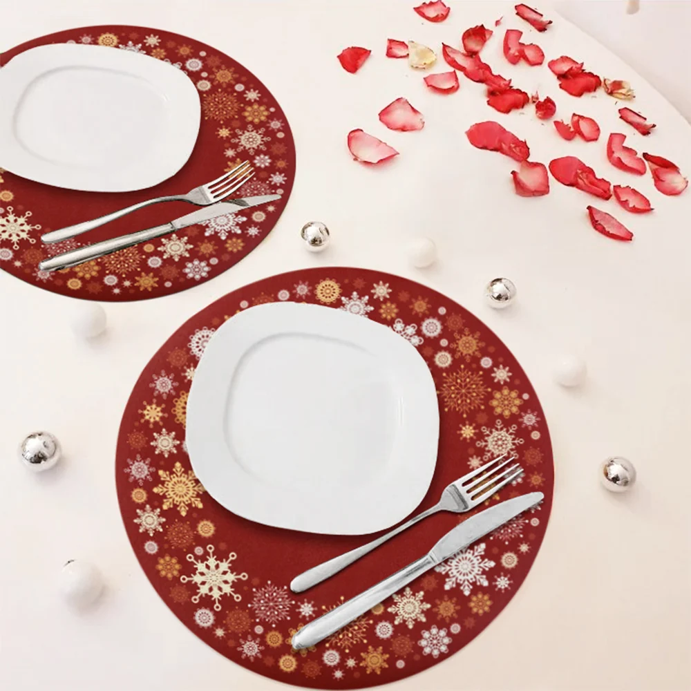 SOTTOPIATTI NATALE PVC -
