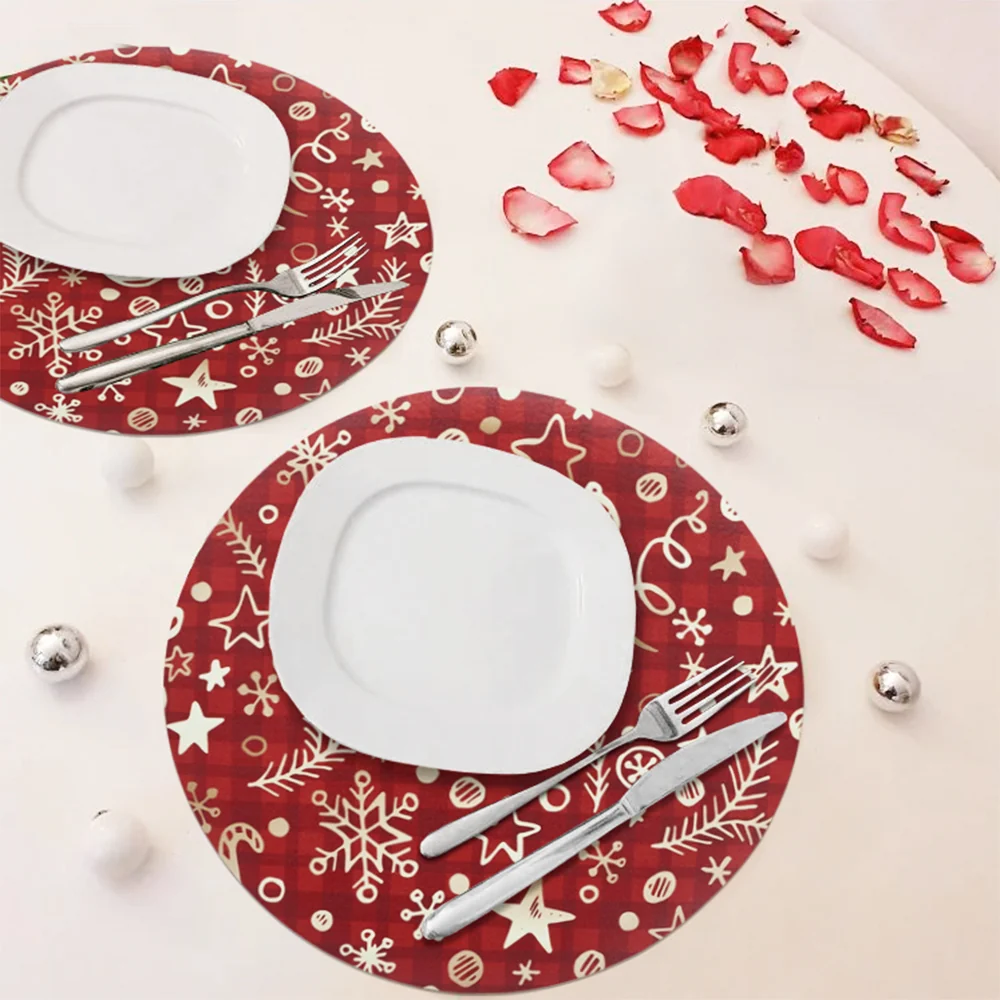 SOTTOPIATTI NATALE PVC -