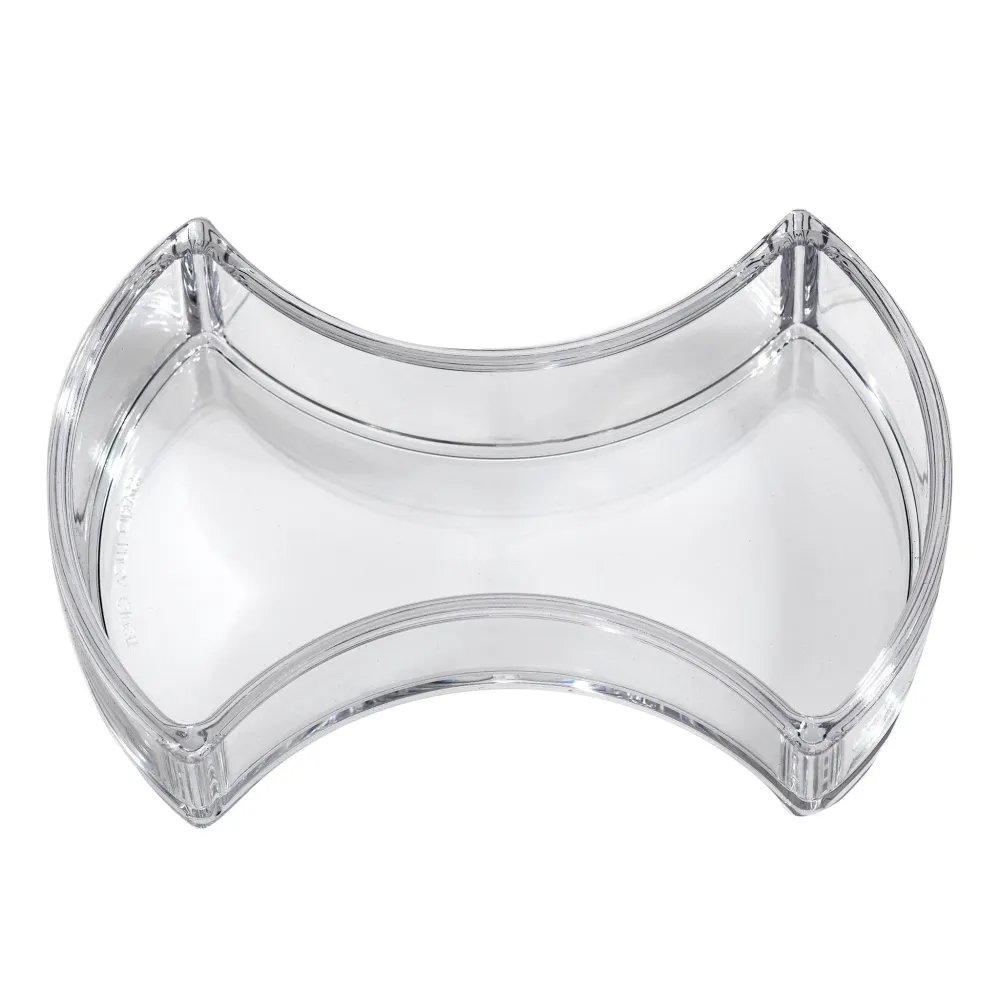 Mario Luca Giusti Apostrophe Set 3 Nuts Holder Clear