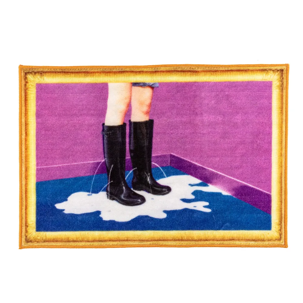 Tappeto Milky Boots