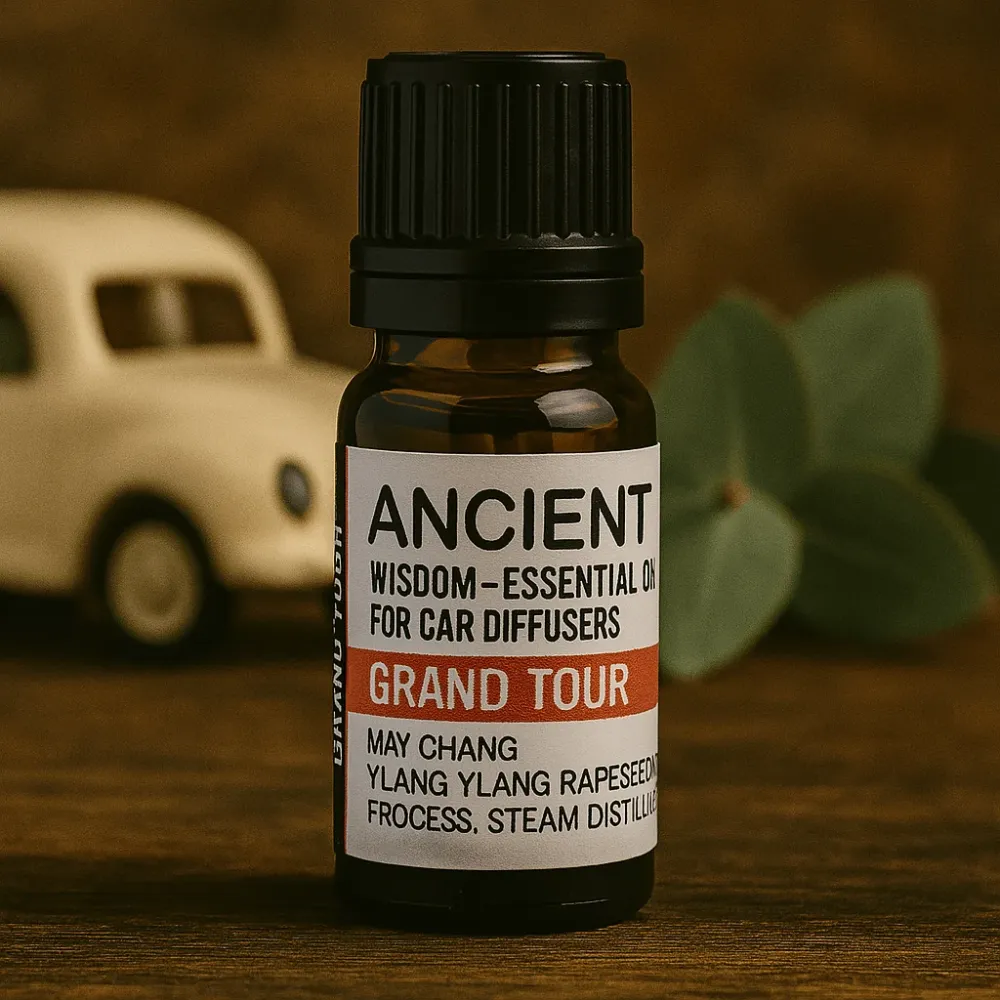 Diffusore per Auto Miscela di Oli Essenziali, Grand Tour 10ml