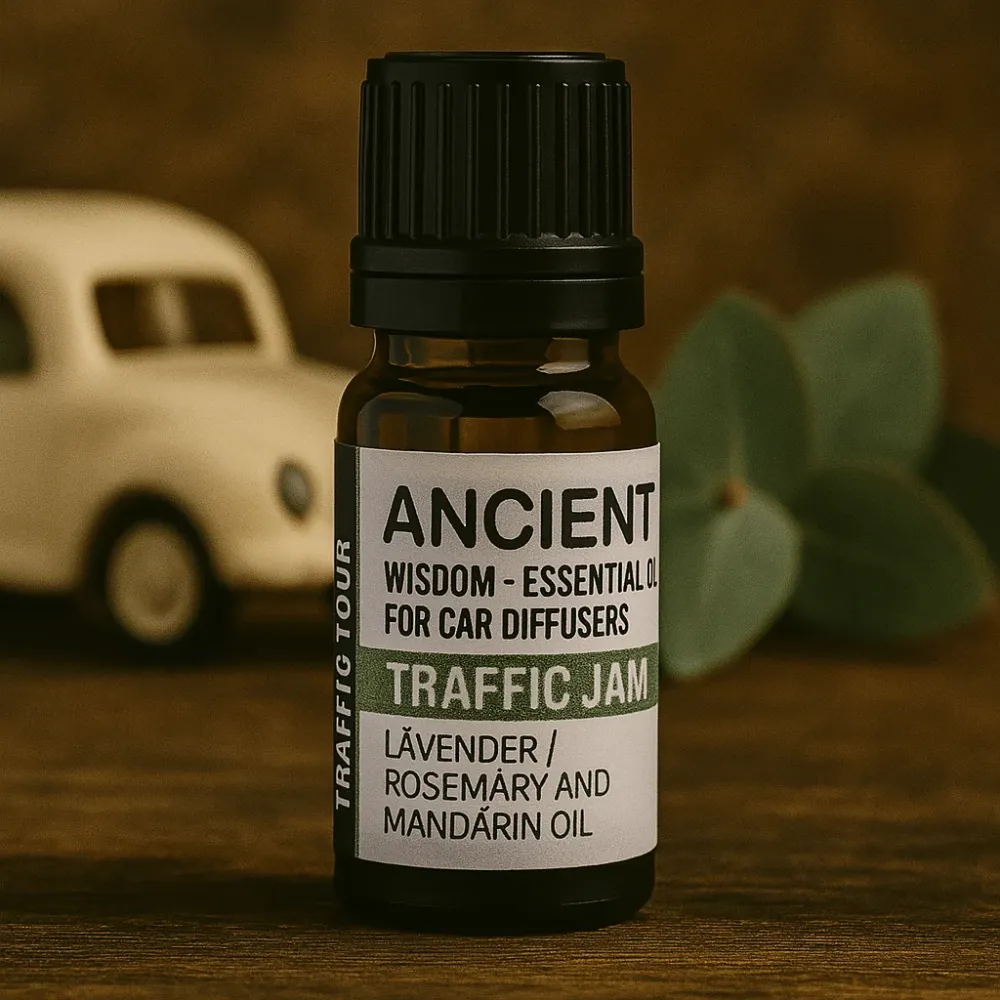 Diffusore per Auto Olio Essenziale Traffico 10ml