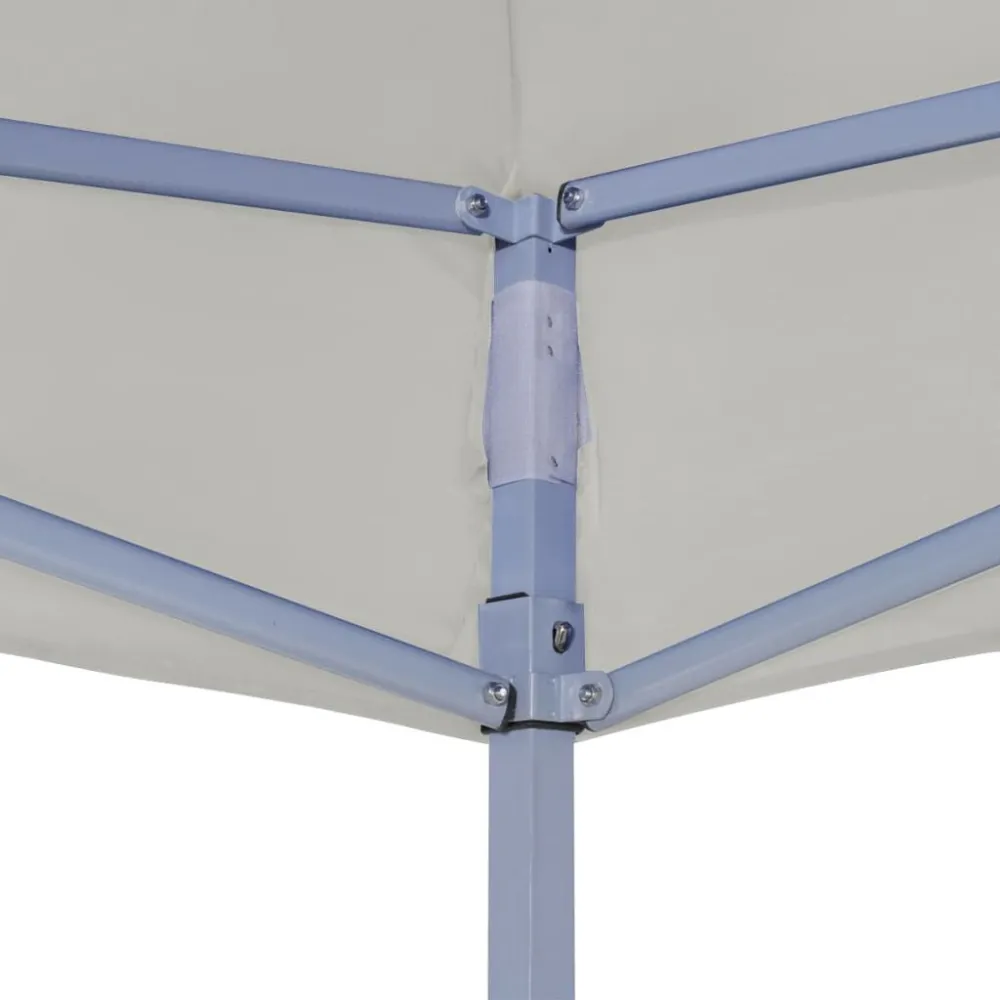 Cavo dell'Accensione Gazebo Professionale Pieghevole 2x2 m Acciaio Crema