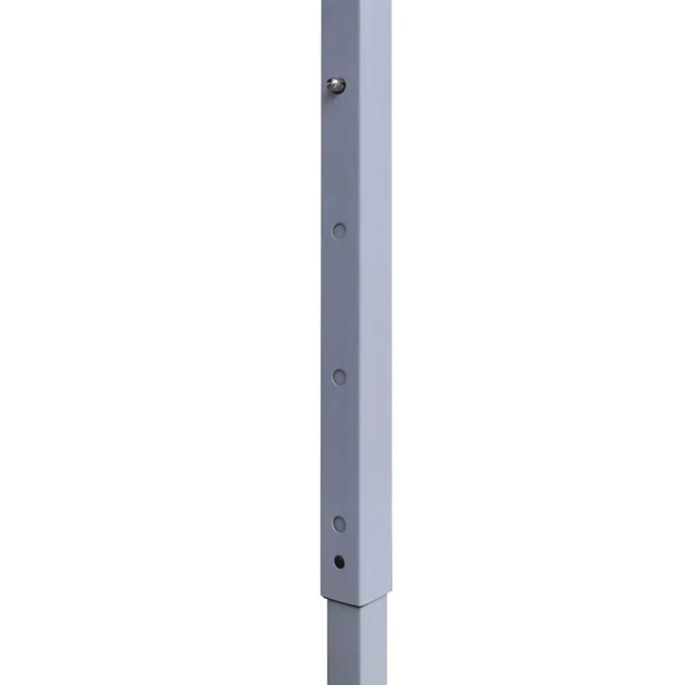 Cavo dell'Accensione Gazebo Professionale Pieghevole 2x2 m Acciaio Crema