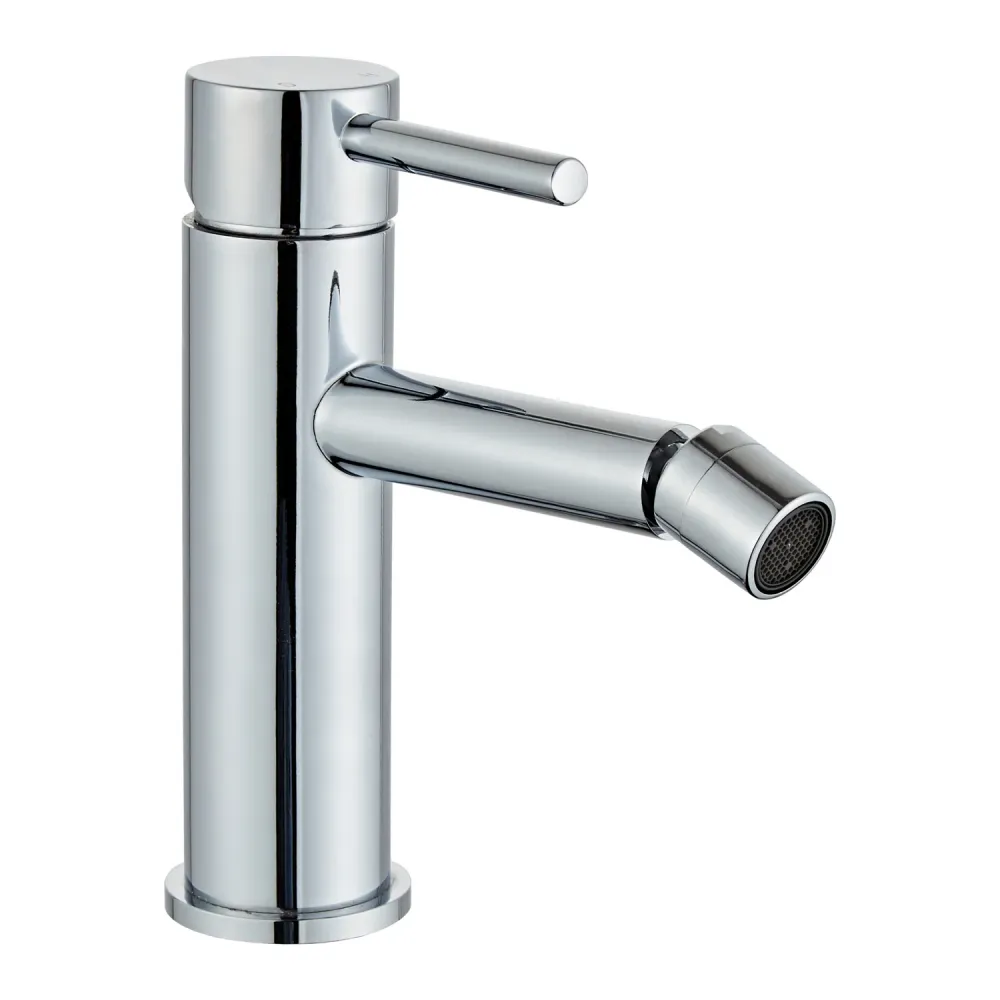 Composizione di miscelatori per lavabo incasso, bidet e doccia 2 vie con facile box Moon ottone cromato