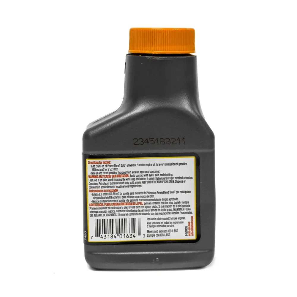 Cuscinetto Reggispinta Echo 6450001G Power Blend Gold 2-Cycle Oil 2.6 Oz