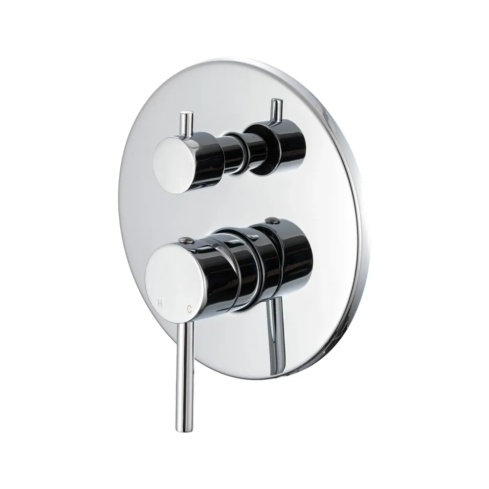 Kit di Filtri Composizione di miscelatori per bidet, lavabo e doccia 2 vie con facile box Moon ottone cromato