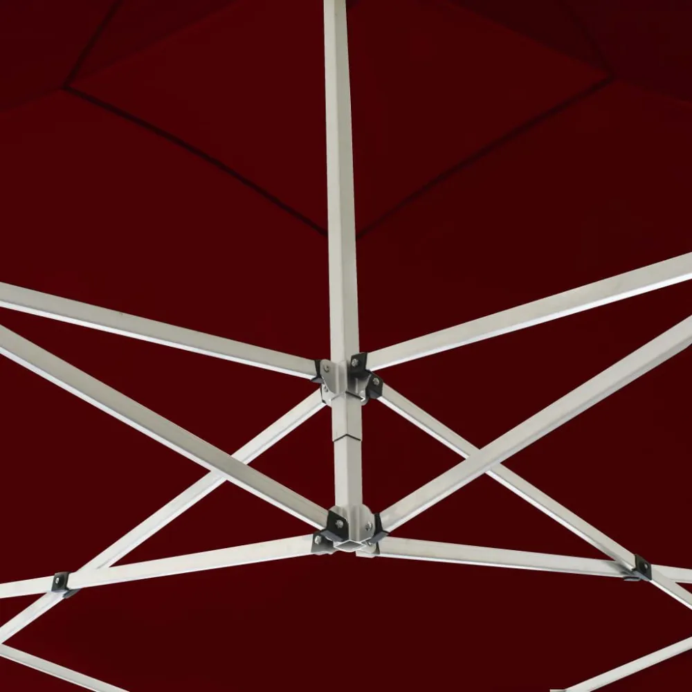 Kit di Filtri Gazebo Professionale Pieghevole Alluminio 2x2m Bordò