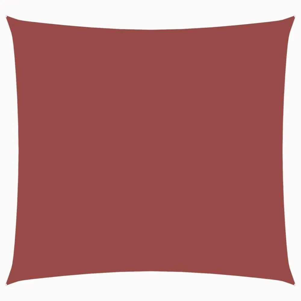 Lama per Tagliaerba Vela Parasole Tela Oxford Quadrata 2x2 m Terracotta