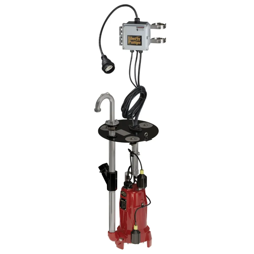 Liberty LSG202-RE Retrofit Grinder Pump System 2 HP Omnivore Drop- Replacement con Guarnizioni Incluse