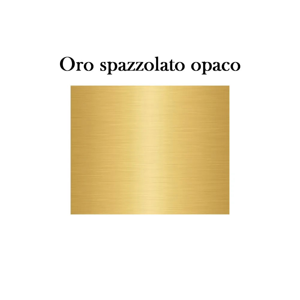 Miscelatore incasso 2 vie con pratico box e cartuccia 40 oro spazzolato