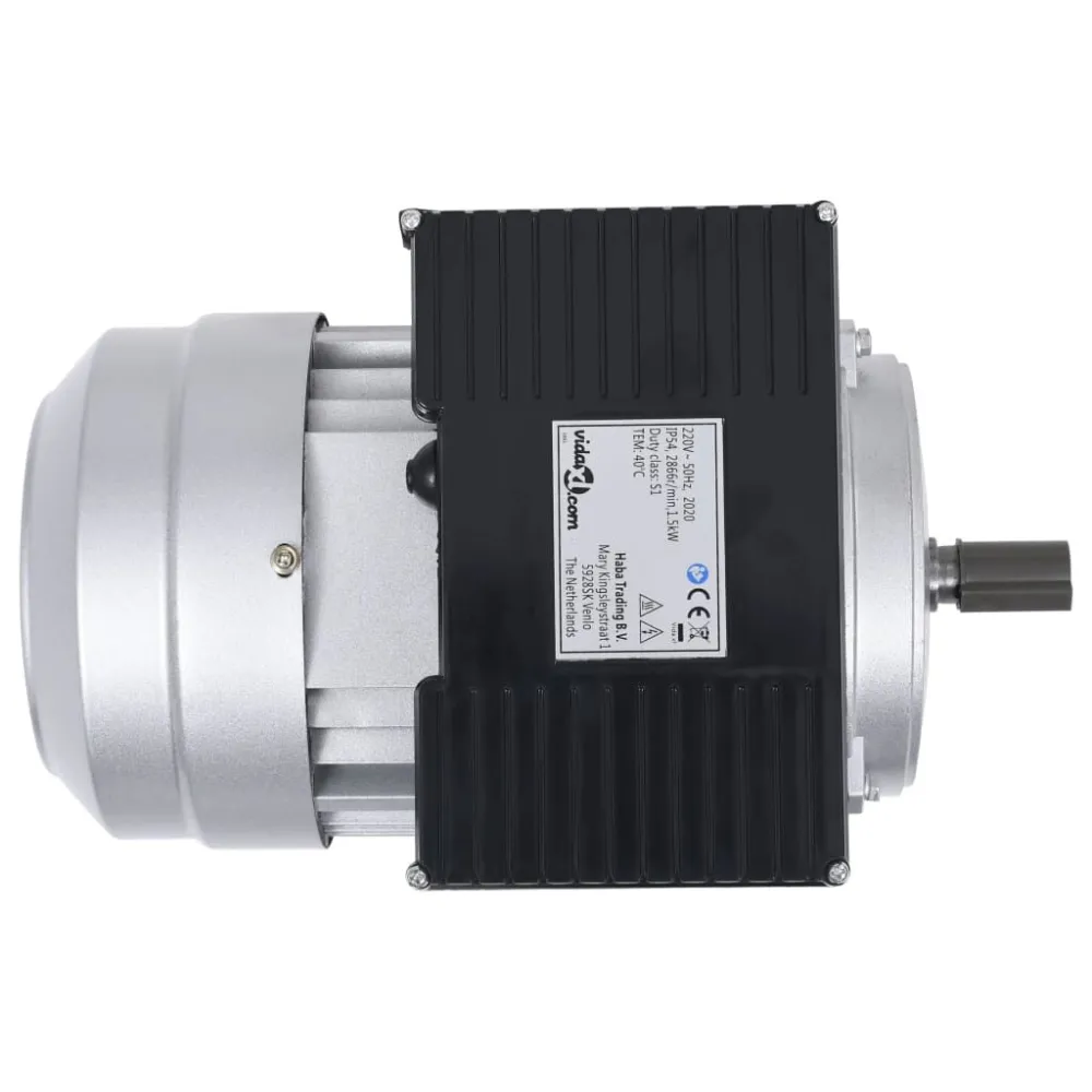 Motore Elettrico Monofase Alluminio 1,5kW/2HP 2 Poli 2800 RPM OEM Part