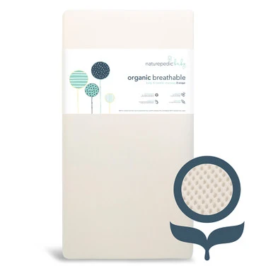 Naturepedic Ecologico Waterproof + Breathable 2 Stage Crib Mattress
