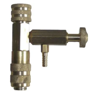 Valvola ottone due vie KS Tools 150.1912 per Tagliaerba Spinta