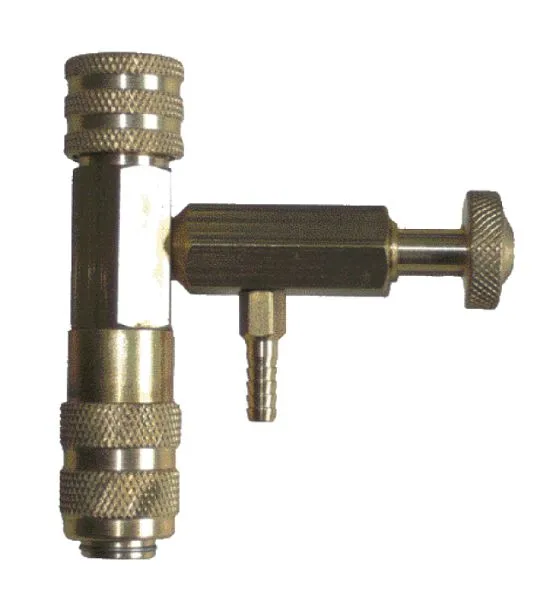Valvola ottone due vie KS Tools 150.1912 per Tagliaerba Spinta