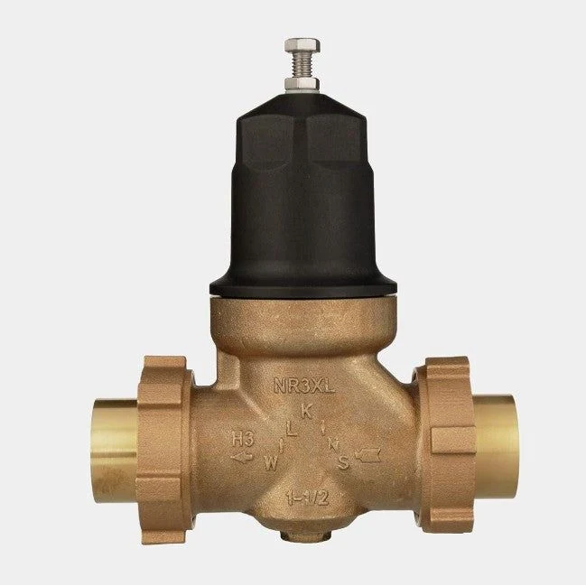 Zurn Wilkins 2-NR3XLDUC 2" NR3XL Pressure Reducing Valve Bifacciale Union FNPT Copper Sweat Union Connection