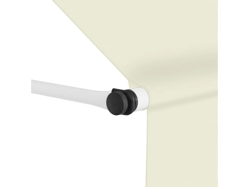 Ombrellone con Base Tendalino Retrattile 250 Crema