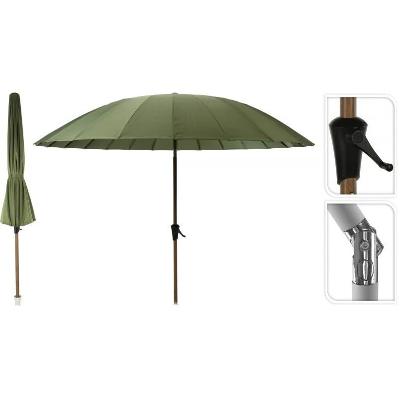 Premium Impermeabile Ombrellone Shanghai Verde