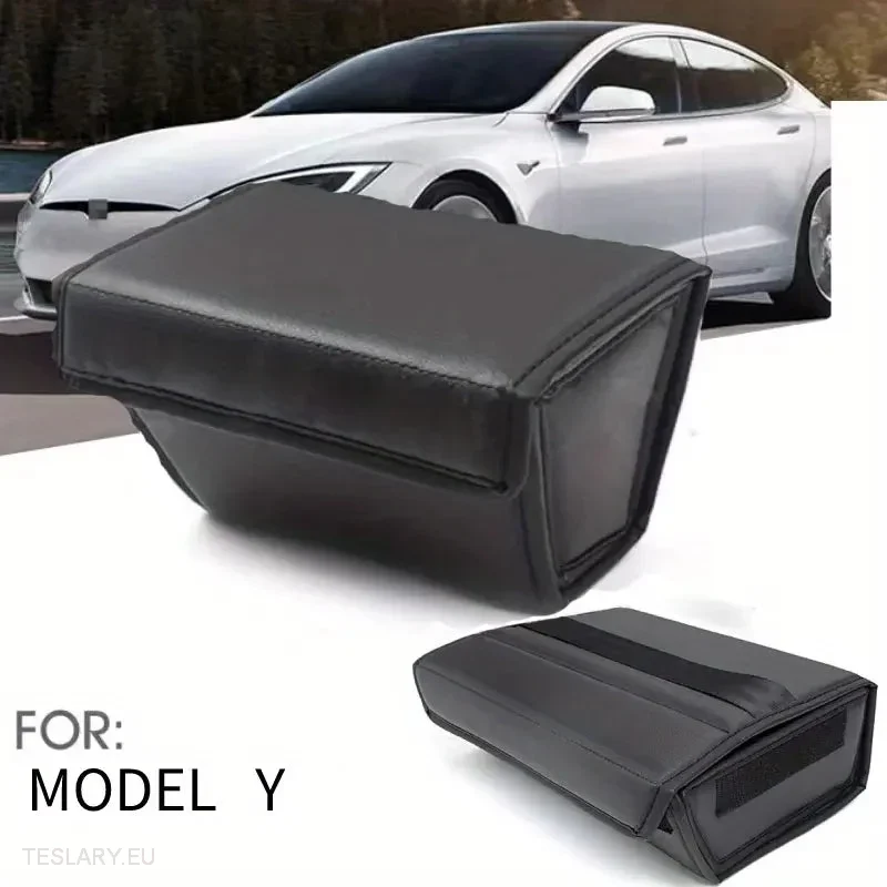 Tesla Y Console di stoccaggio posteriore Organizzatore PU