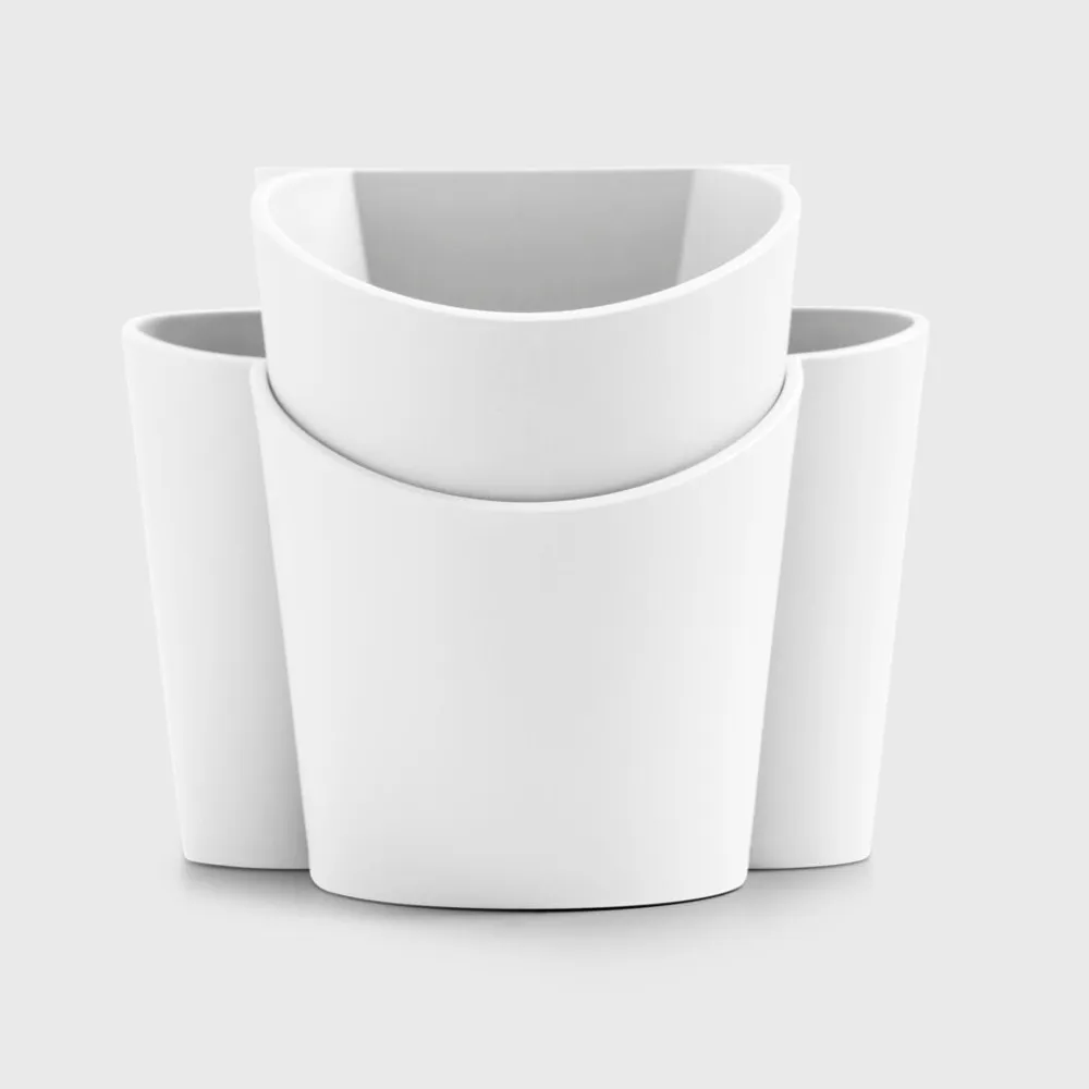 BLIM PLUS Scolaposate Gocciolo 14x11,5cm Arctic White Bianco Made Italy 100% Riciclabile