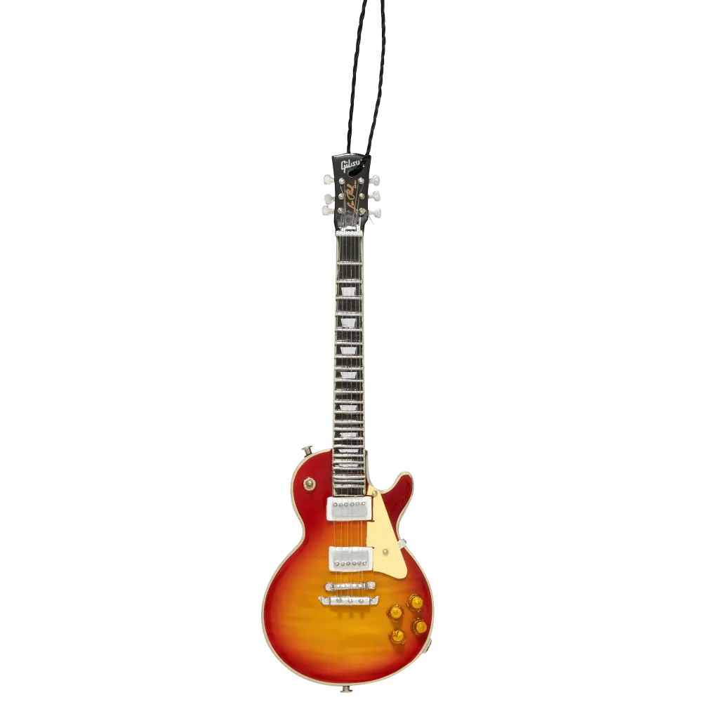 Gibson AXE HEAVEN® 6" Les Paul Standard Cherry Sunburst Mini Guitar Ornament