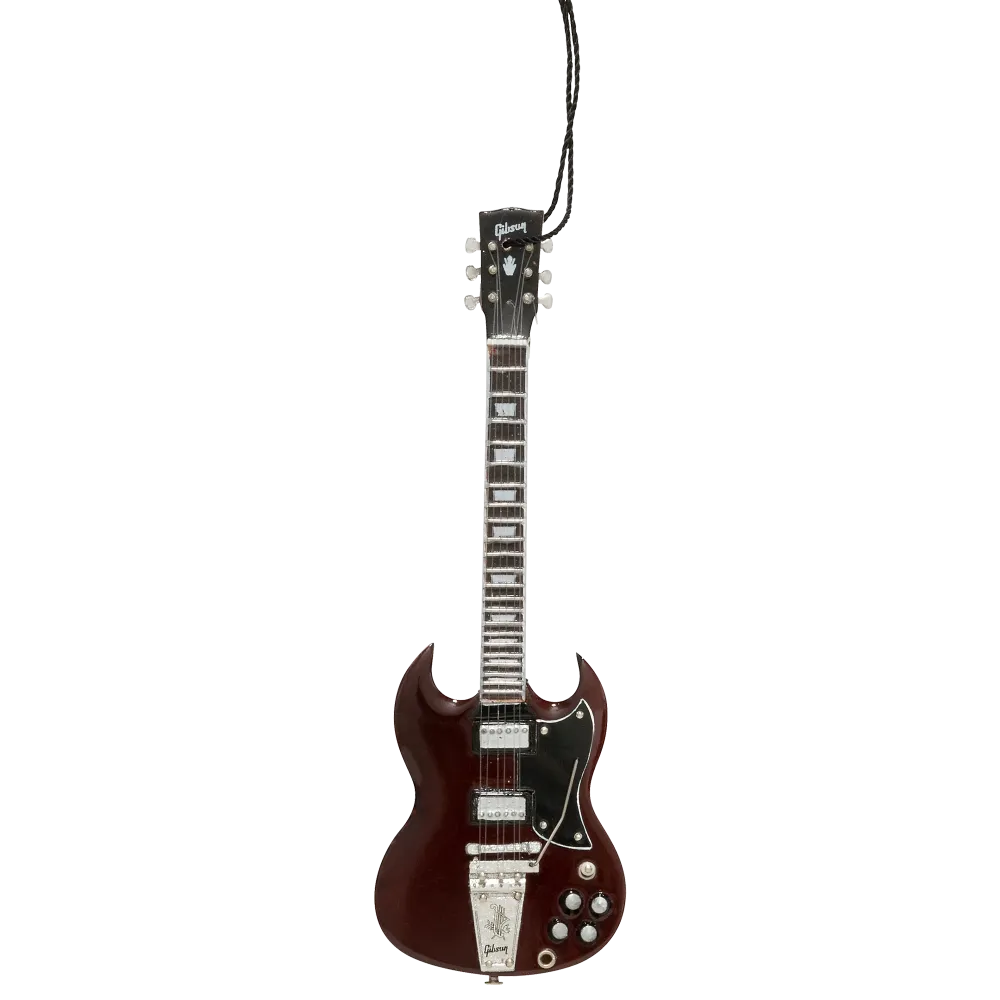 Gibson AXE HEAVEN® 6” SG Standard Cherry Mini Guitar Ornament
