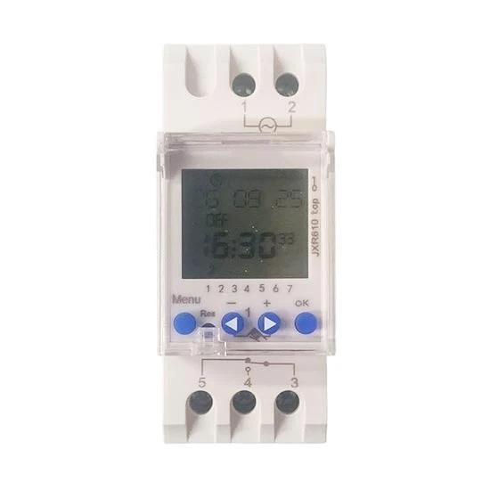Interruttore Astronomico Orario Luxtec JX61016 | 16A | 2 Moduli DIN 🌅