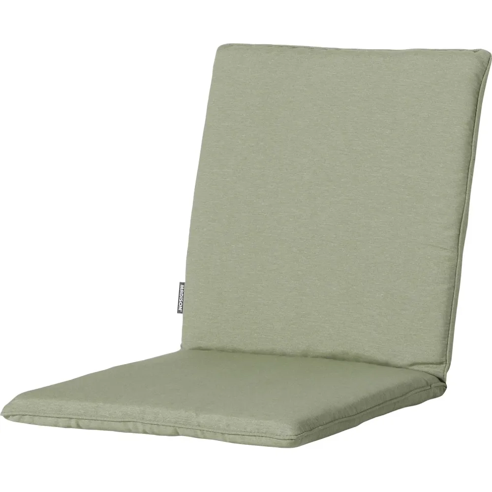 MADISON - Cuscino per sedia Impilabile Serie Panama Salvia 97x49 cm