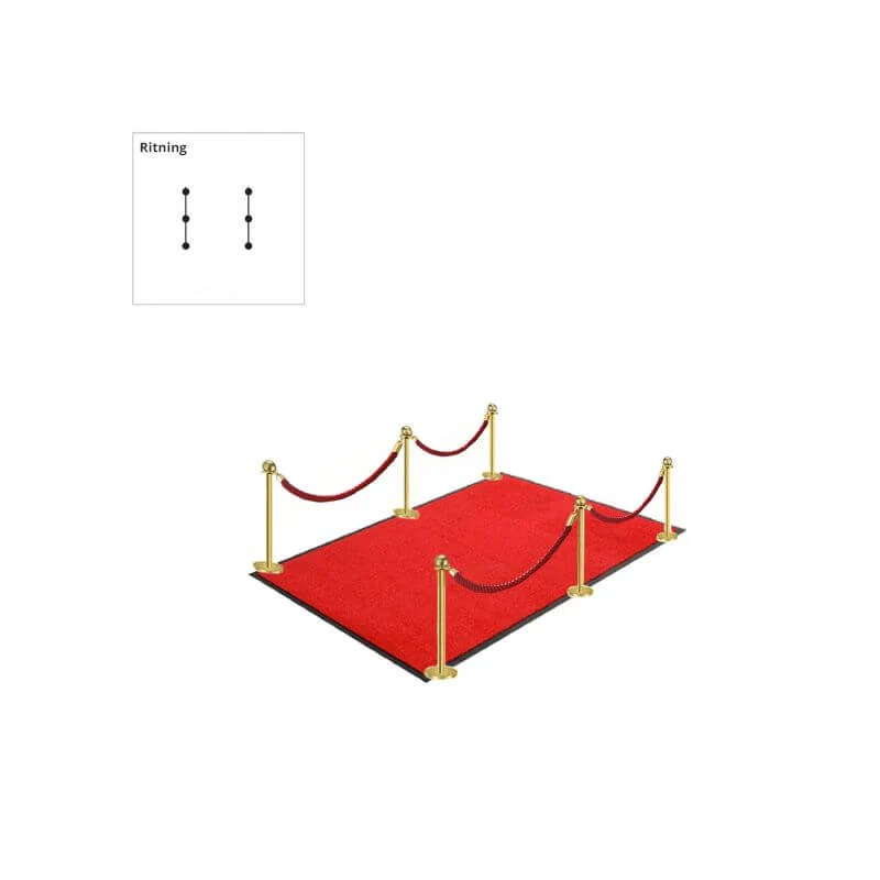 Pacchetto d'ingresso Basic Oro (Completo di tappeto, paletti e corde)
