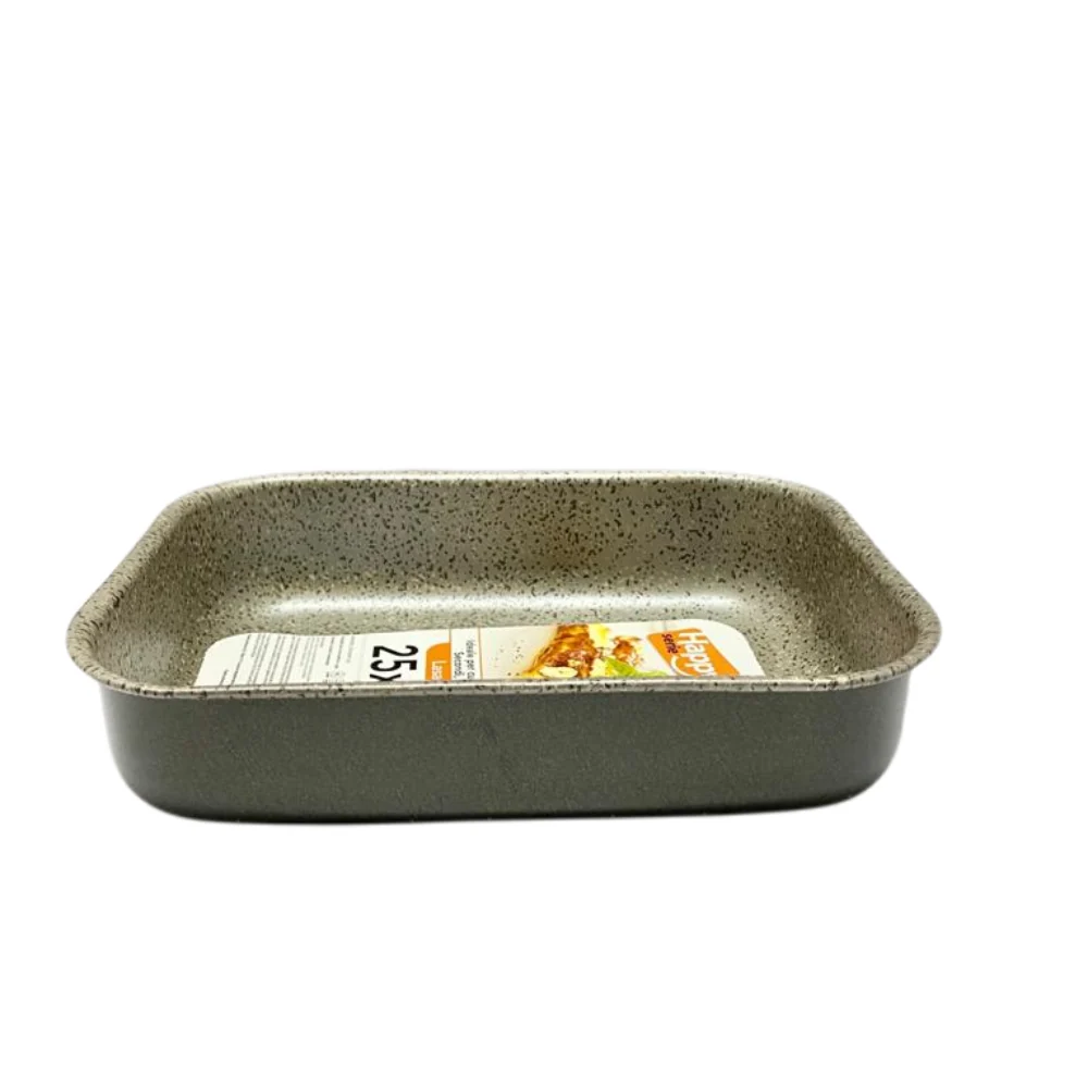 LASAGNERA RETTANGOLARE ROSTIERA RETTANGOLARE ALLUMINIO ANTIADERENTE 25X18 CM