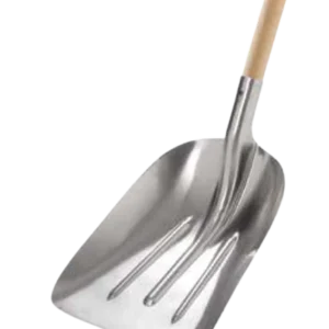 PALA ALLUMINIO CON MANICO LEGNO