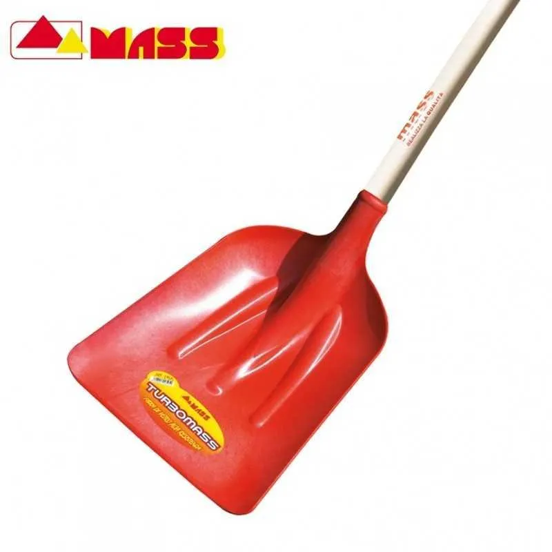 Ergonomico Certificato Pala neve fv rossa mass - manicata - 35x40