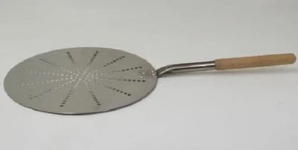 PALETTA PER PIZZA ROTONDA FORATA