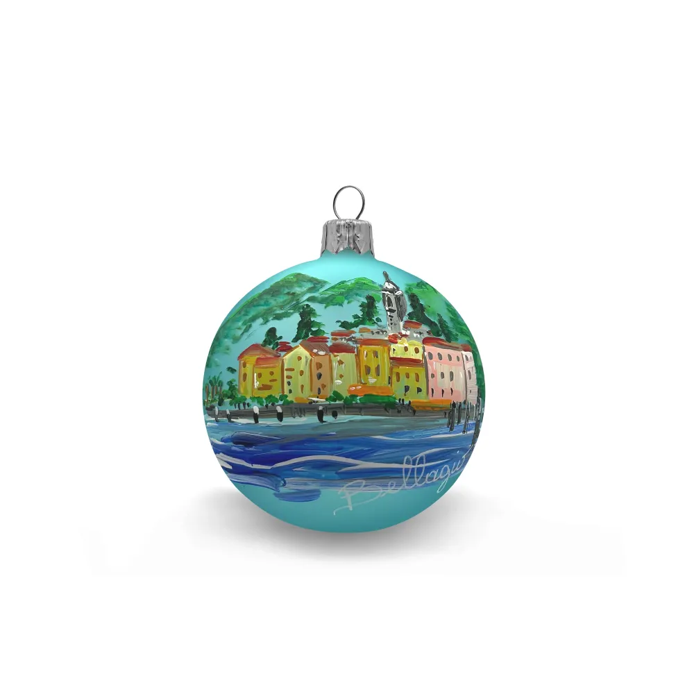 Palla Heritage Bellagio turchese Bellagio glass ornaments