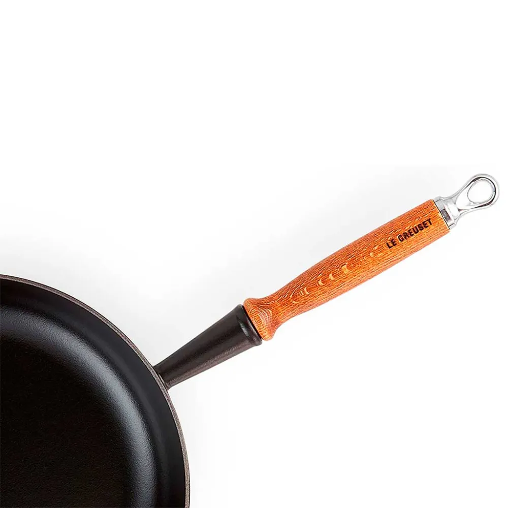 Padella alta ferro con manico legno Le Creuset Materiale Resina