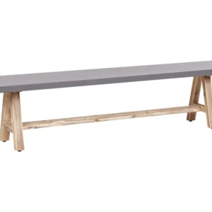 Panca da Giardino Garden Bench TONNARE Concrete Grey