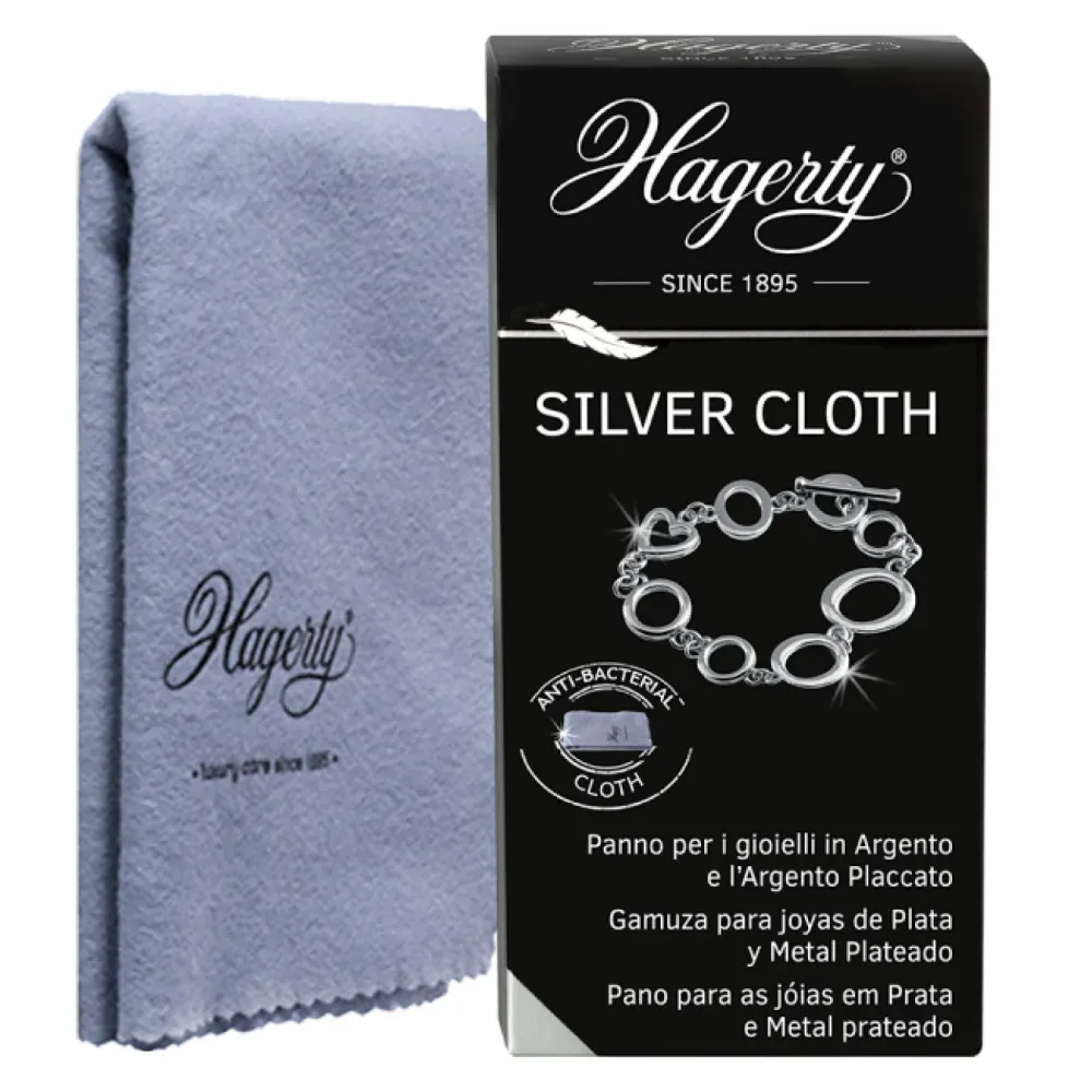 Hagerty Silver Cloth Panno Lucidante Argento Antibatterico - Gioielli