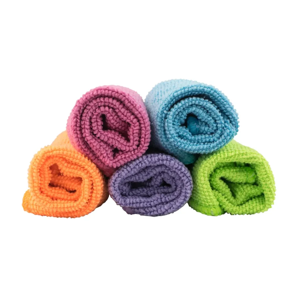 Panni Microfibra 40x40 cm - 12 Pezzi - Alta Qualità per Tutte le superfici - Riutilizzabili