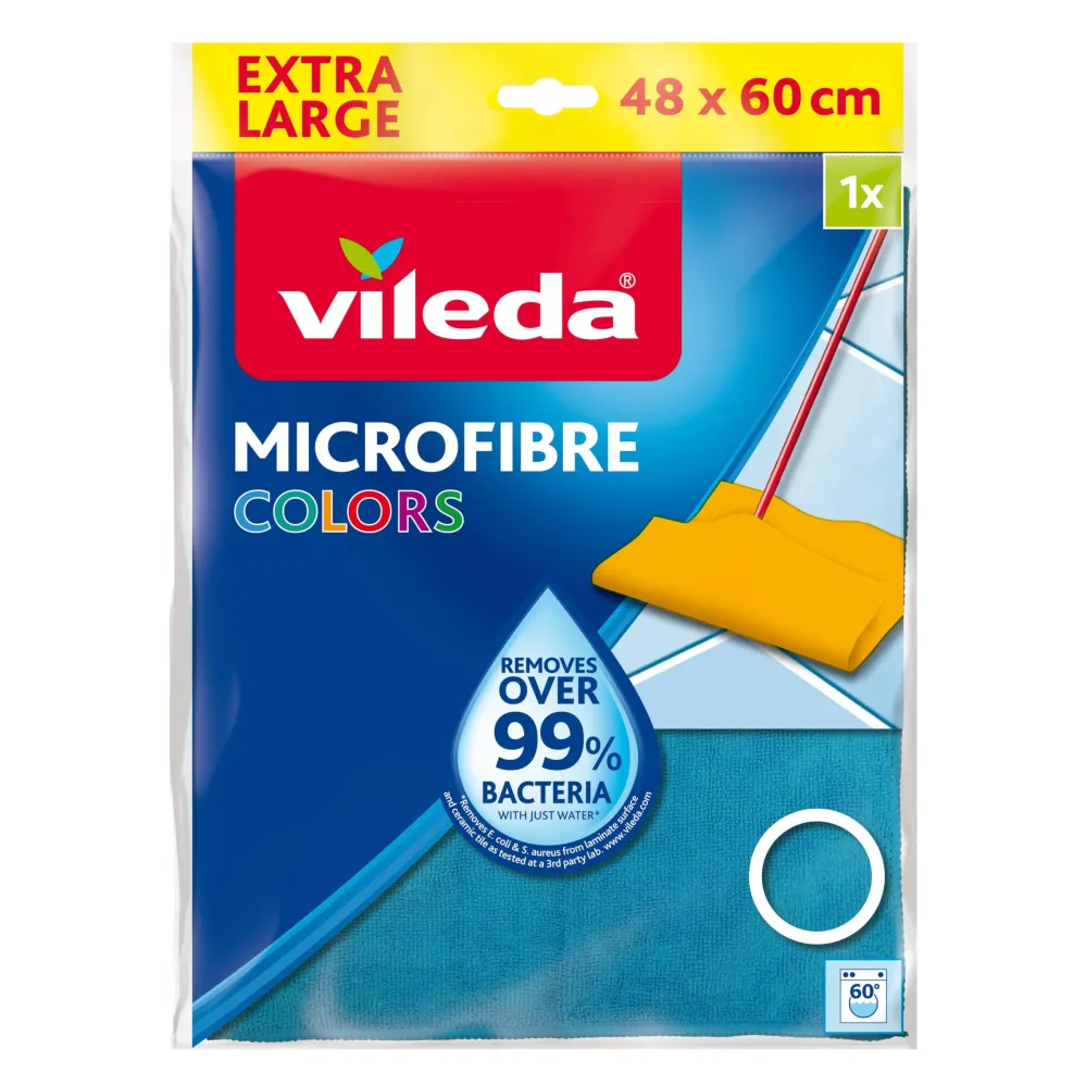 Panno Microfibra Pavimenti - Vileda Colors - 48x60cm