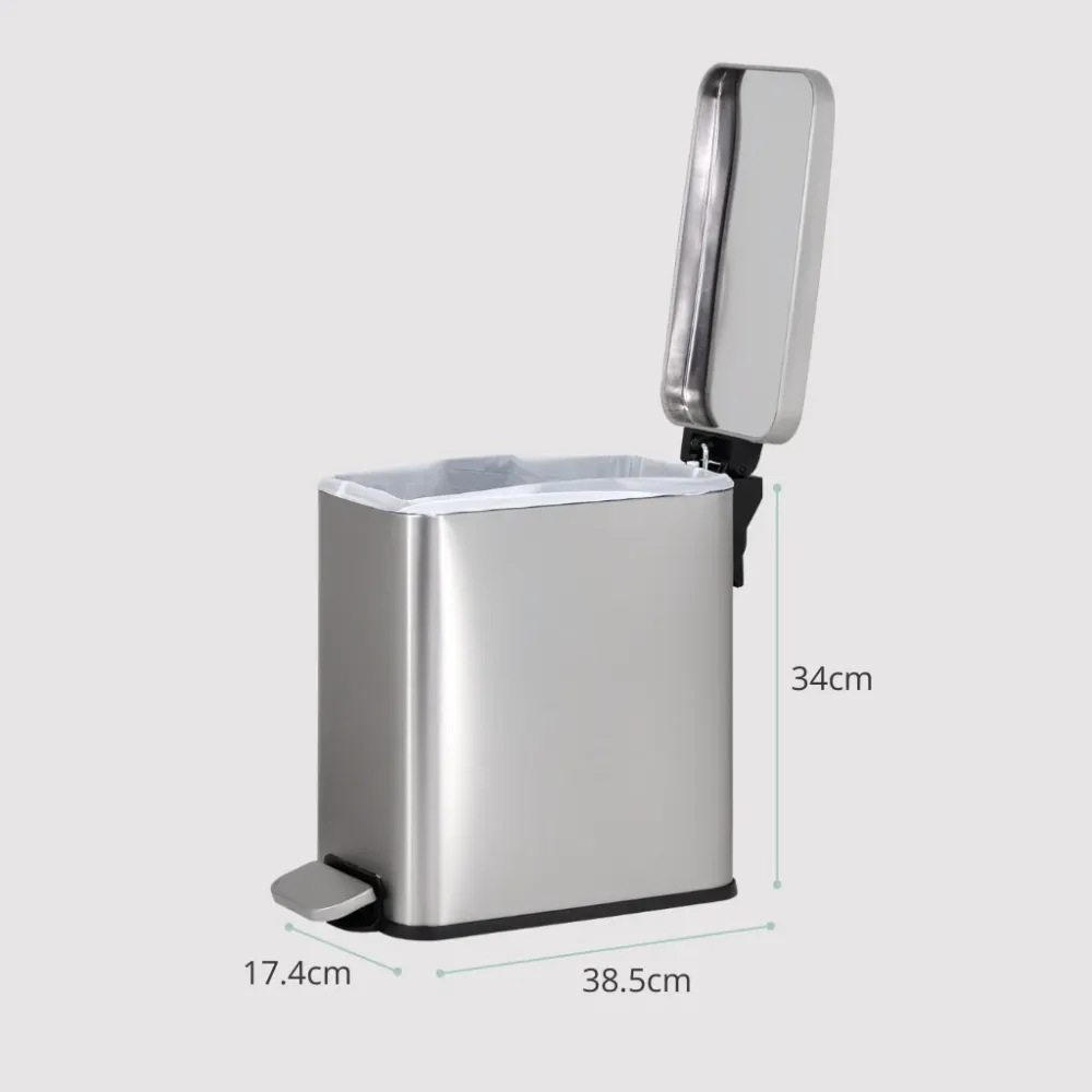 Cestino per riciclaggio pedale da 10L