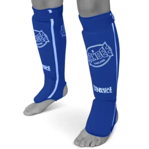 Sandee Blue & White paratibie stoffa "Slip-on" da Competizione