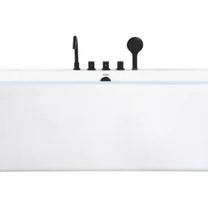 Vasca da bagno bianca freestanding rettangolare 170 x 75 cm QUATRE