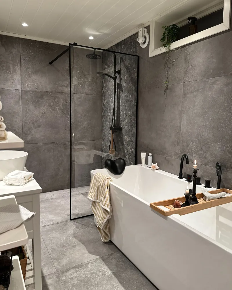 Vasca da bagno bianca freestanding rettangolare 170 x 75 cm QUATRE