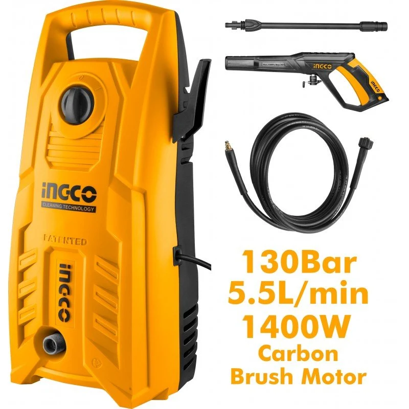 Cuscinetto Reggispinta Idropulitrice 1400w 130 bar con accessori