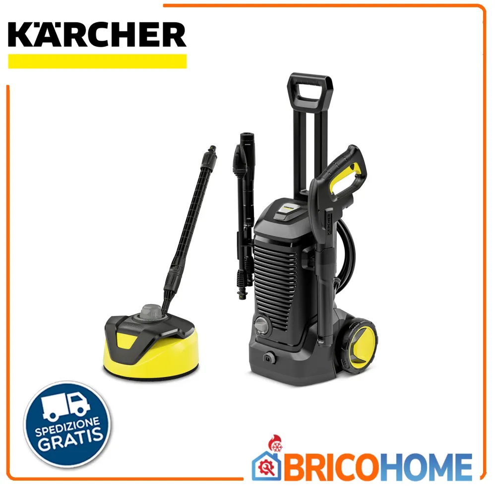 Idropulitrice acqua fredda K6 Nero puro T5 165BAR 21000W con accessori Fashion