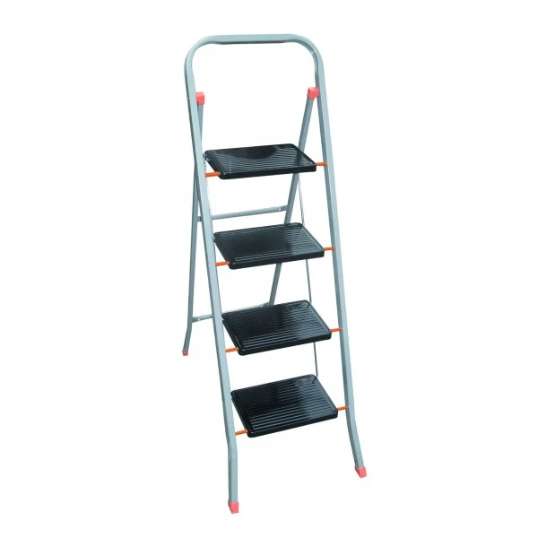 Scala 4 gradini acciaio h 126,5 cm tinto t4 facal